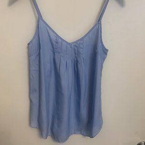 Aritzia Talula Tank Top Silk - Pale Blue - XS